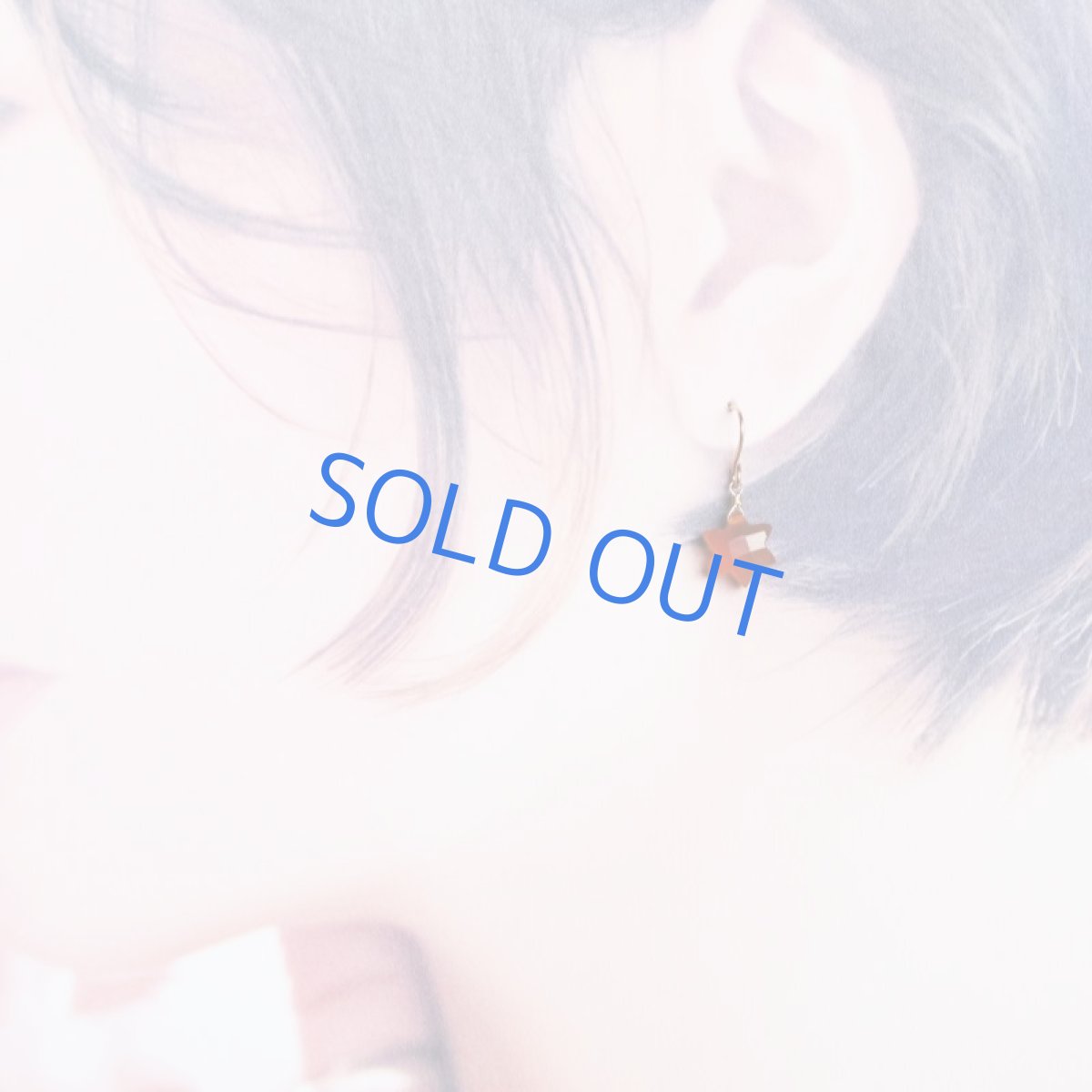 画像7: 【完売】晴れの日と雨の日の お天気 14KGFフックピアス(カーネリアン・トパーズ・グレーオニキス)  (7)