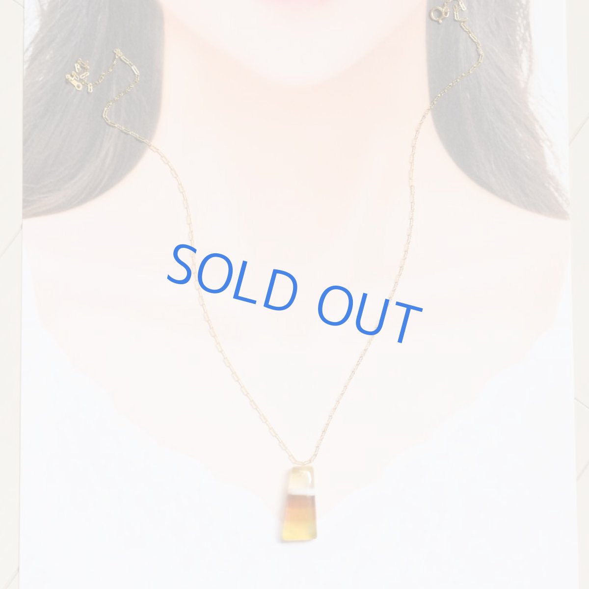 画像8: 【完売】コーヒーキャラメル バンデッドアゲート(縞瑪瑙) 14KGFネックレス50cm  (8)