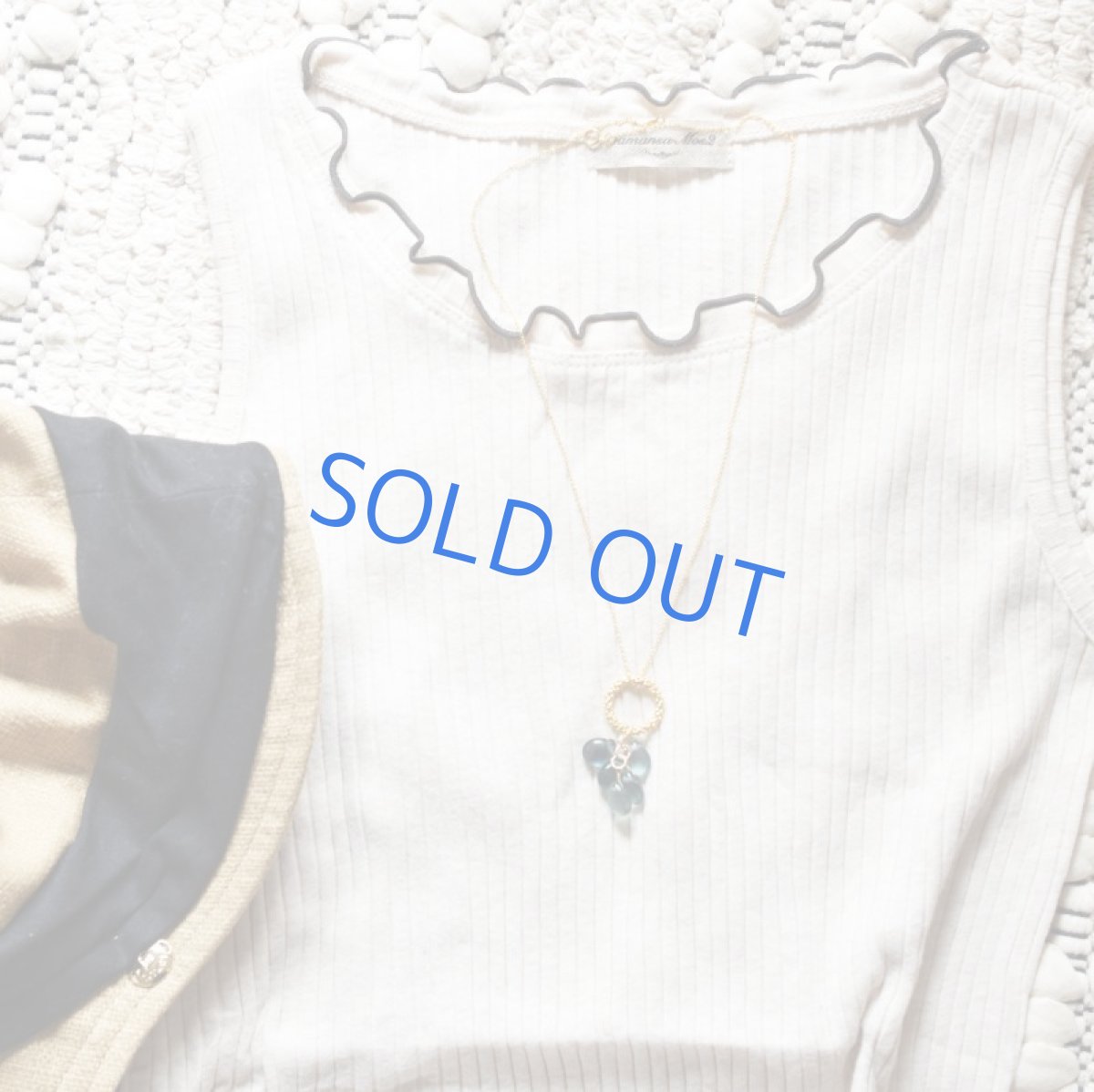 画像8: 半額SALE【各限定1・SELECT】フリンジストーン　サージカルステンレスネックレス50cm(ピンクシェル・アメジスト・クリスタル・フローライト） (8)