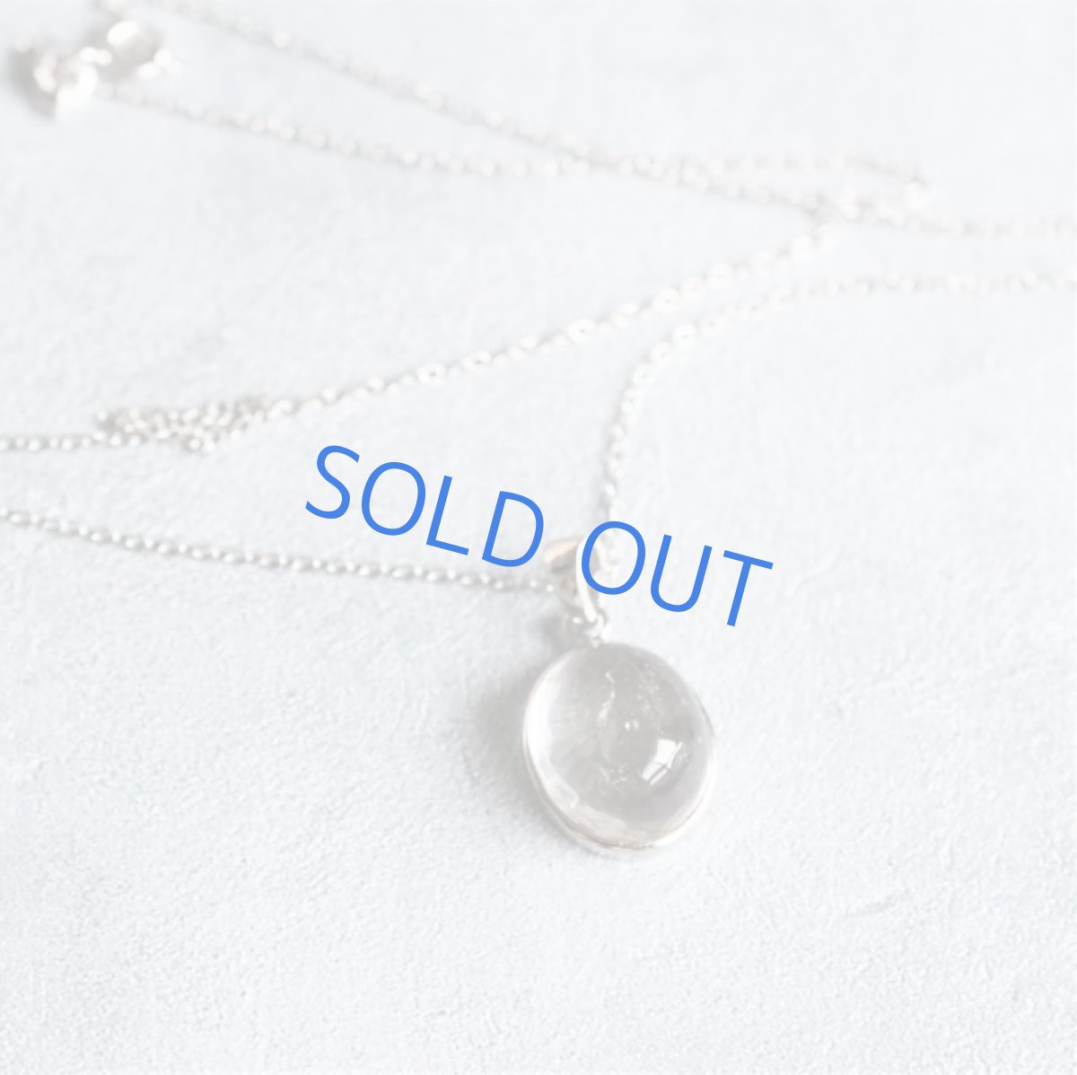 画像3: 【1点もの・D】希少石！　水入り水晶(クリスタル）　silver925ネックレス50cm (3)