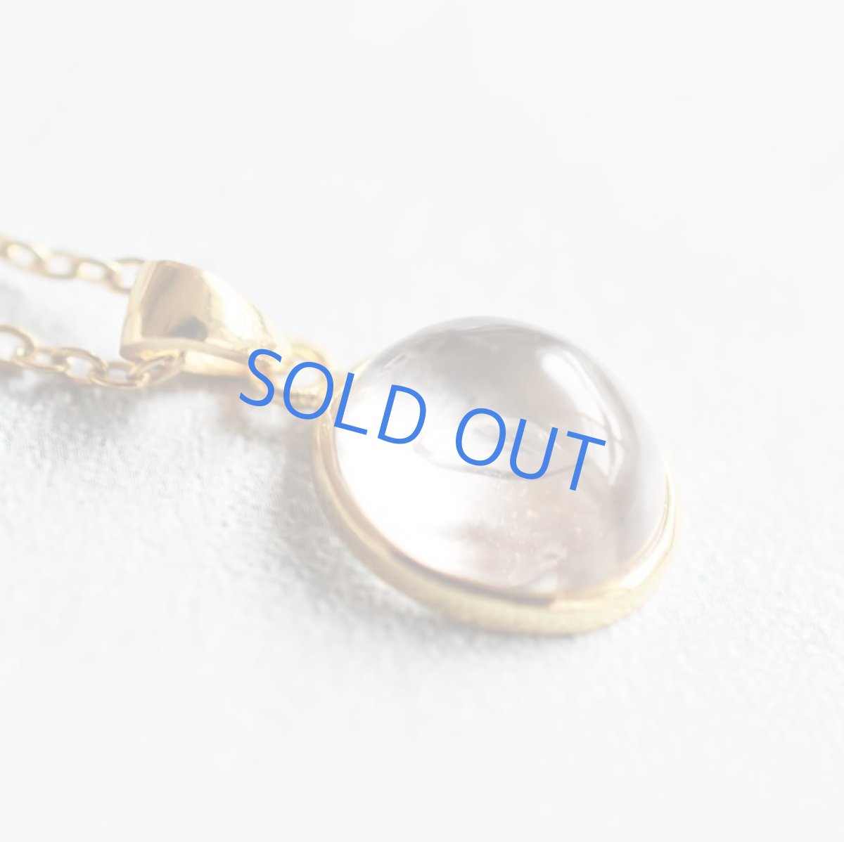 画像4: 【1点もの・B】希少石！　水入り水晶(クリスタル）　サージカルステンレス50cm (4)