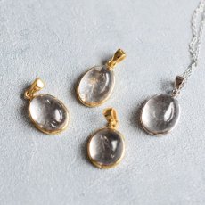 画像6: 【1点もの・D】希少石！　水入り水晶(クリスタル）　silver925ネックレス50cm (6)