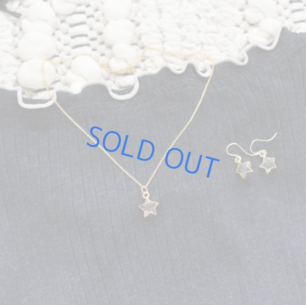 画像8: 訳あり【イヤリング変更可】星型　シトリン　スターカット　サージカルステンレスフックピアス  (8)