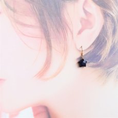 画像9: 【限定数のみ】真夜中の星　ラピスラズリ　スターカット　サージカルステンレスピアスフック (9)