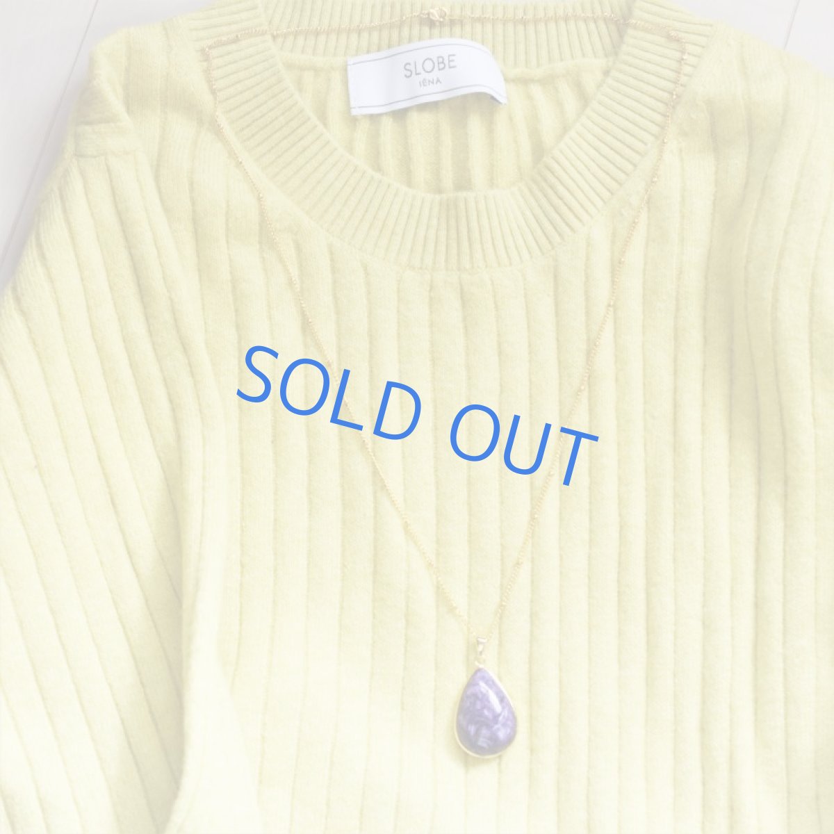 画像7: 【1点もの・F】超大粒　チャロアイト　カボションフレーム　サージカルステンレスドットチェーン60cm (7)