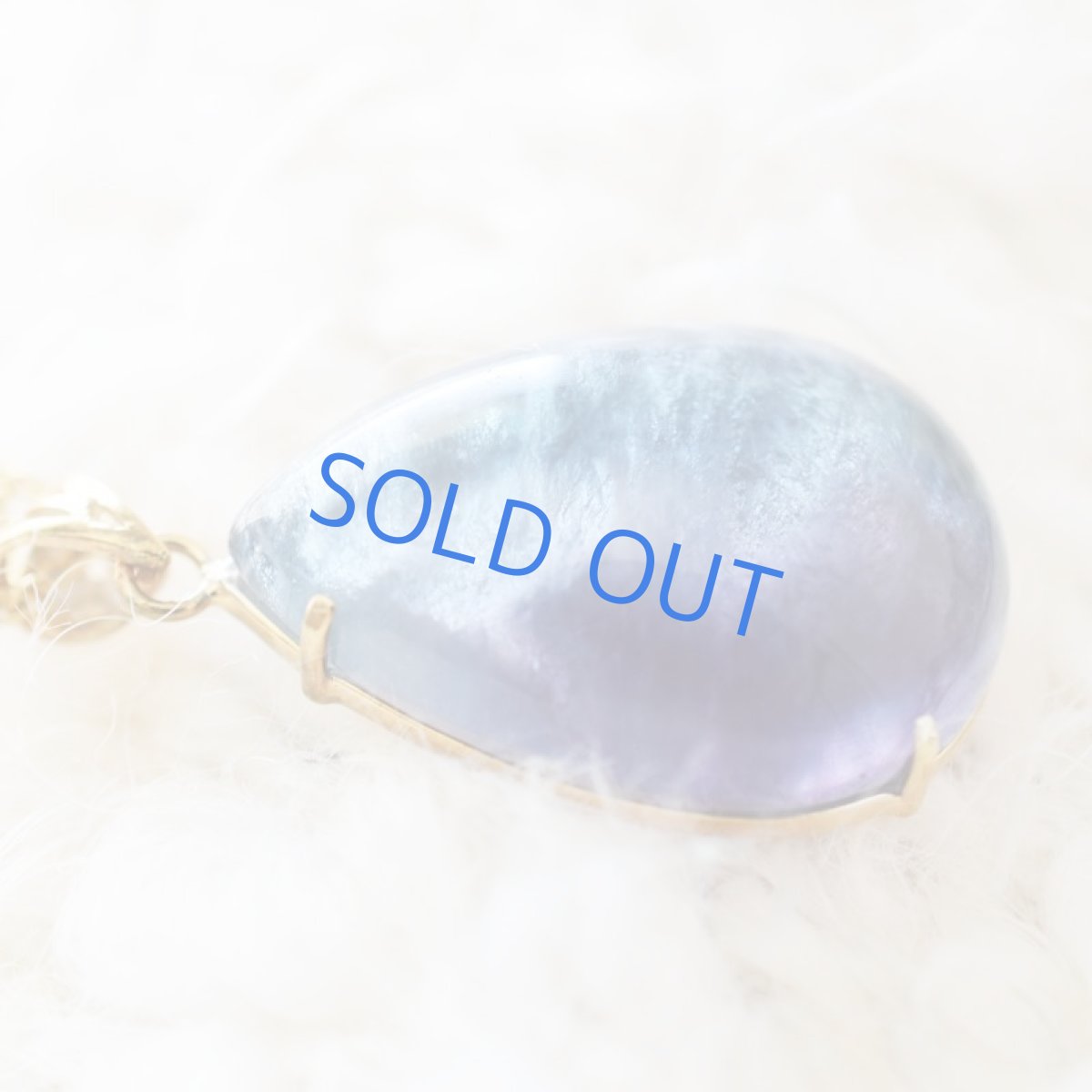 画像3: 春の新作【1点もの・フレームCA】超大粒　マルチフローライト　ペンダント　サージカルステンレス約60センチネックレス  (3)