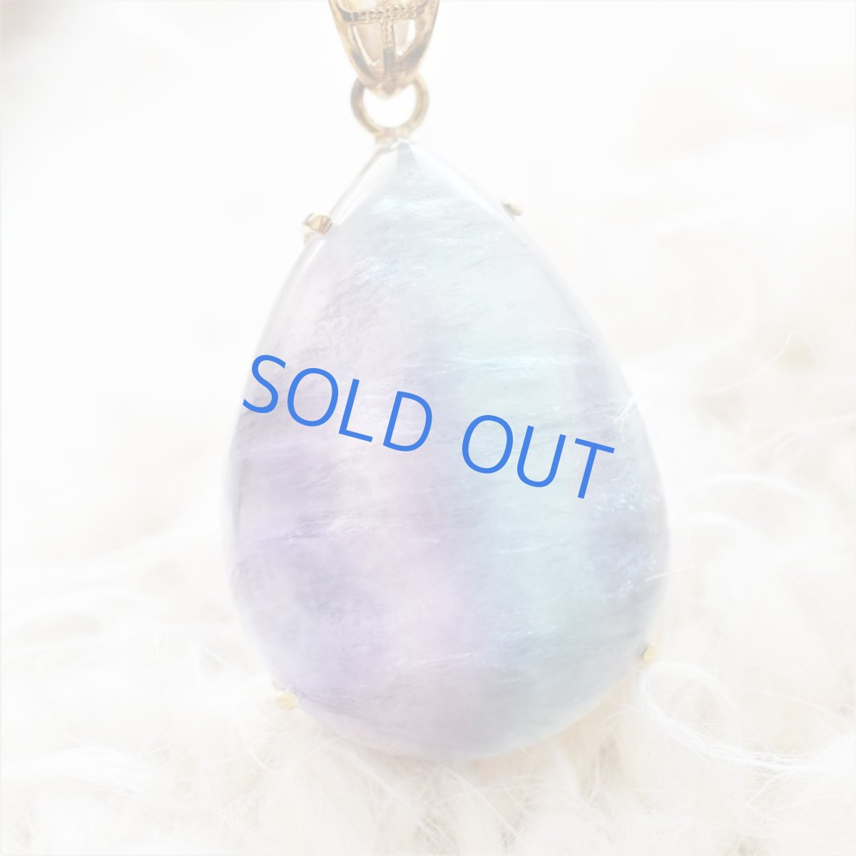 画像5: 春の新作【1点もの・フレームCA】超大粒　マルチフローライト　ペンダント　サージカルステンレス約60センチネックレス  (5)