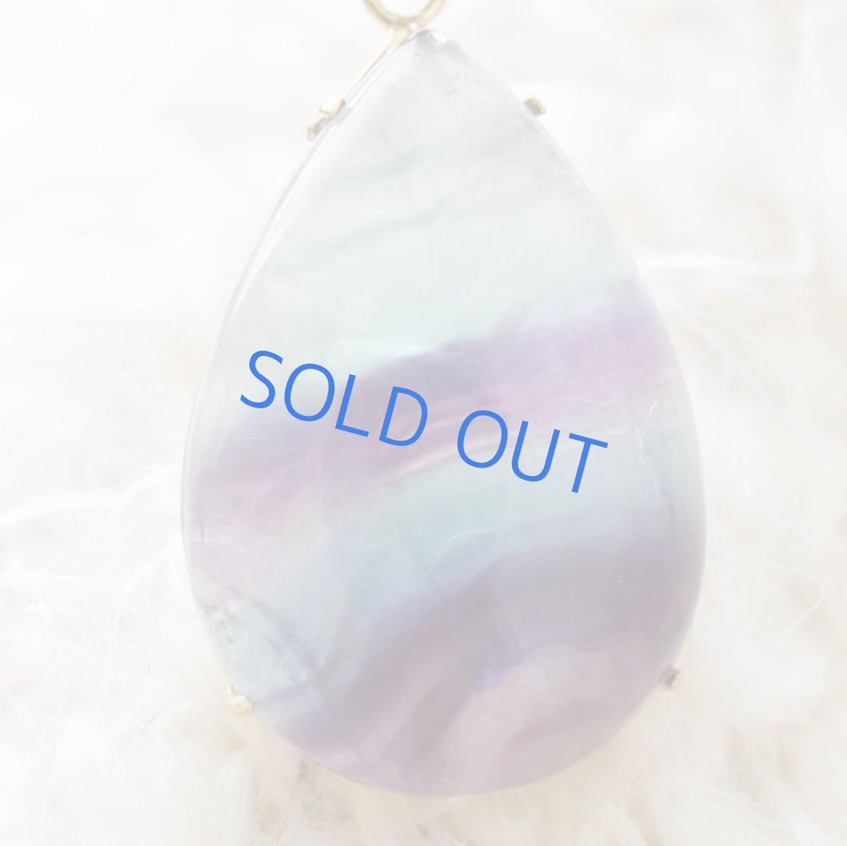 画像6: 春の新作【1点もの・フレームCD】超大粒　マルチフローライト　ペンダント　サージカルステンレス約60センチネックレス  (6)