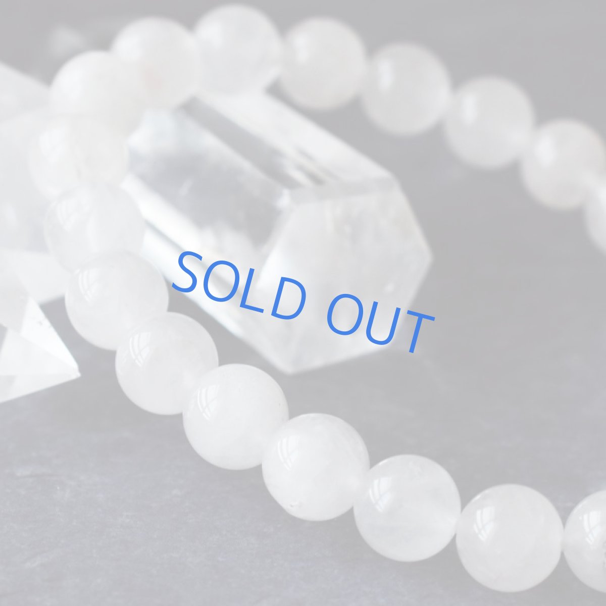 画像10: 日々のお守りに♪【残り1・SNOW】ヒマラヤ山脈 パールヴァティー渓谷産 マニカラン水晶ブレスレット  (10)