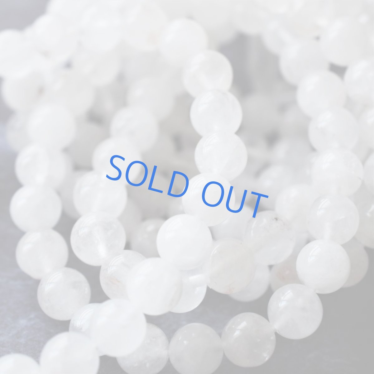 画像5: 日々のお守りに♪【残り1・SNOW】ヒマラヤ山脈 パールヴァティー渓谷産 マニカラン水晶ブレスレット  (5)