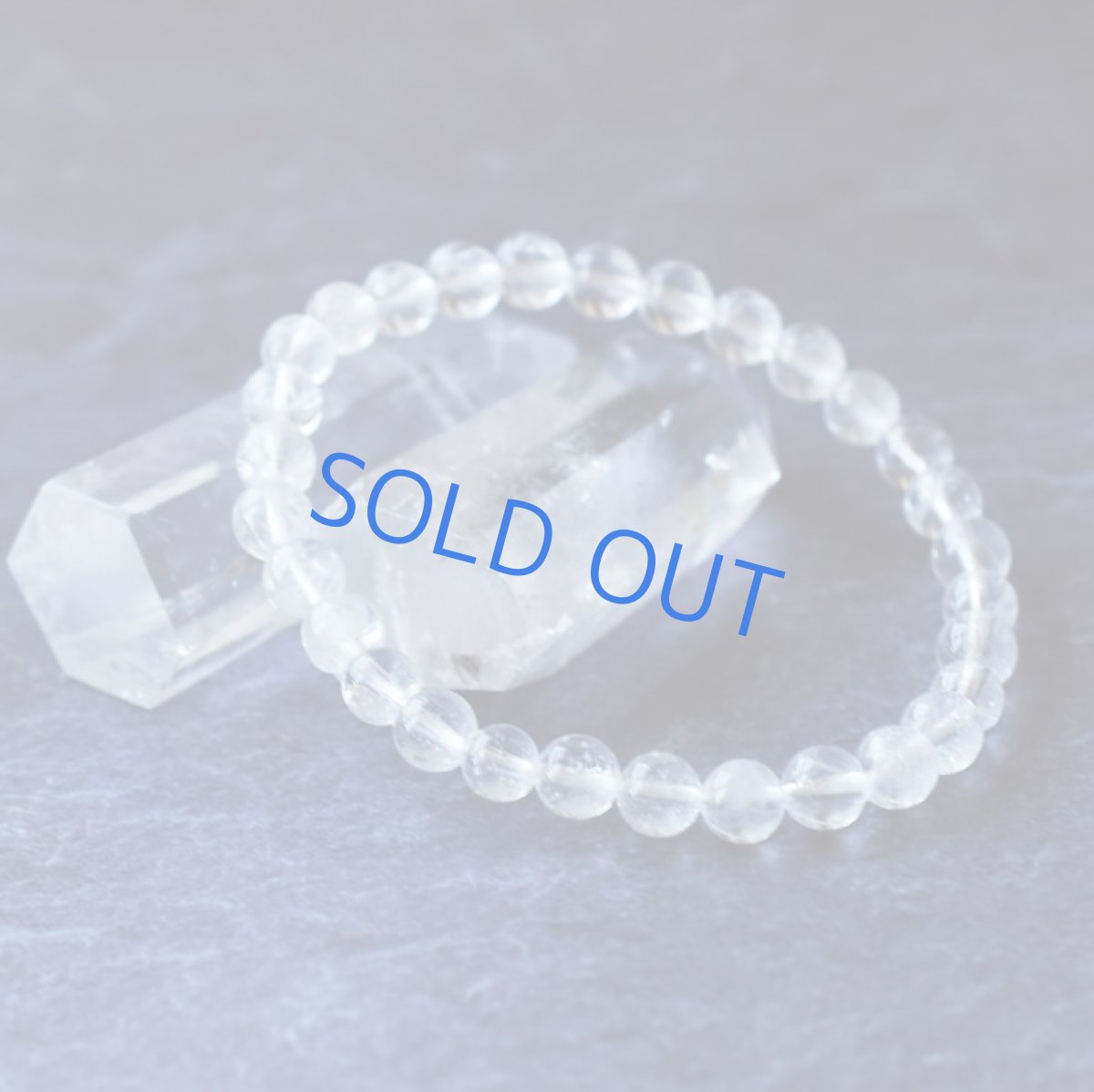 画像10: 日々のお守りに♪【残り1・クリア】ヒマラヤ山脈　パールヴァティー渓谷産　マニカラン水晶ブレスレット  (10)