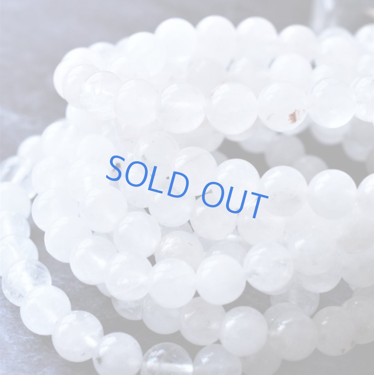 画像9: 日々のお守りに♪【残り1・SNOW】ヒマラヤ山脈 パールヴァティー渓谷産 マニカラン水晶ブレスレット  (9)