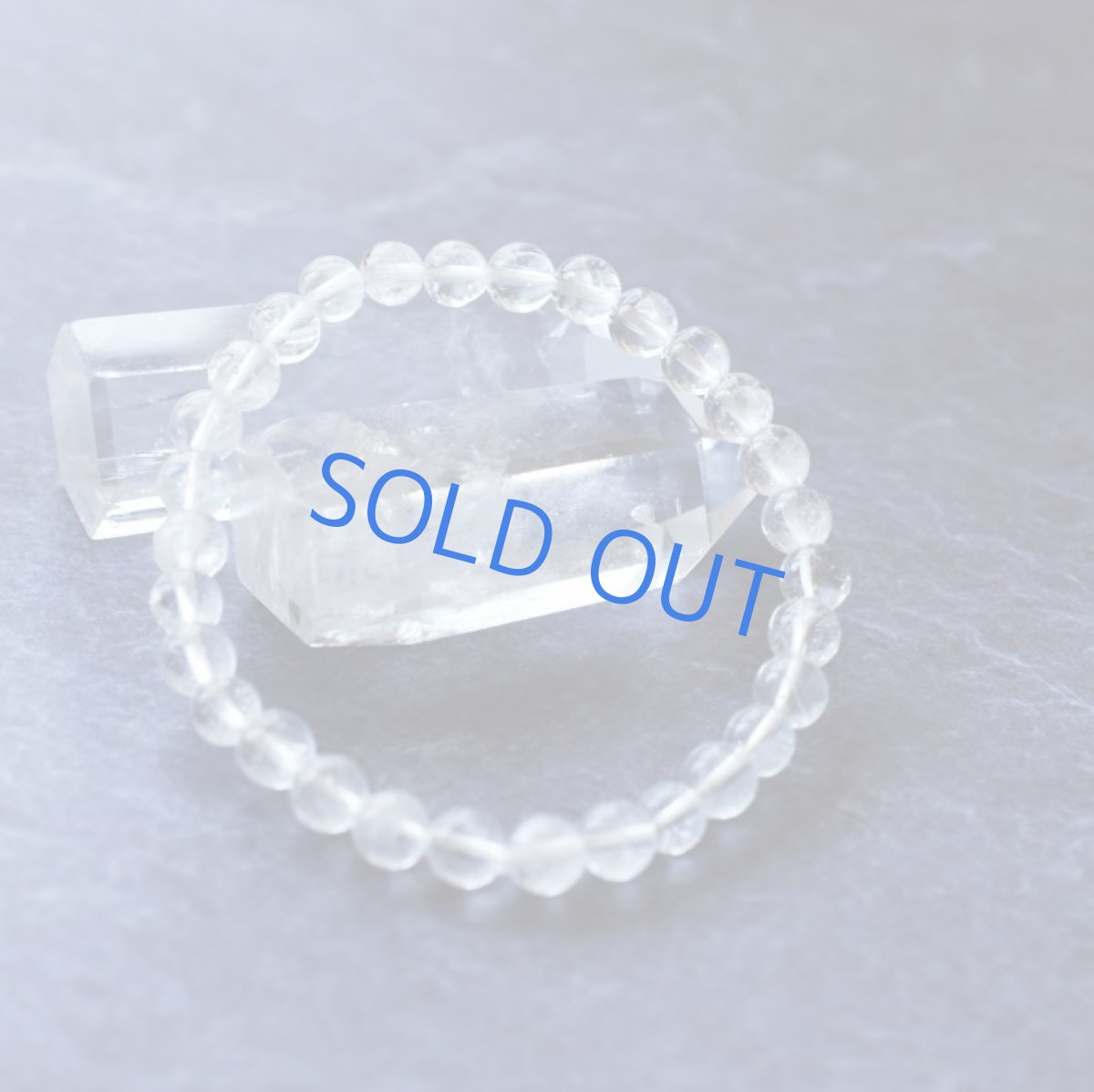 画像9: 日々のお守りに♪【残り1・クリア】ヒマラヤ山脈　パールヴァティー渓谷産　マニカラン水晶ブレスレット  (9)