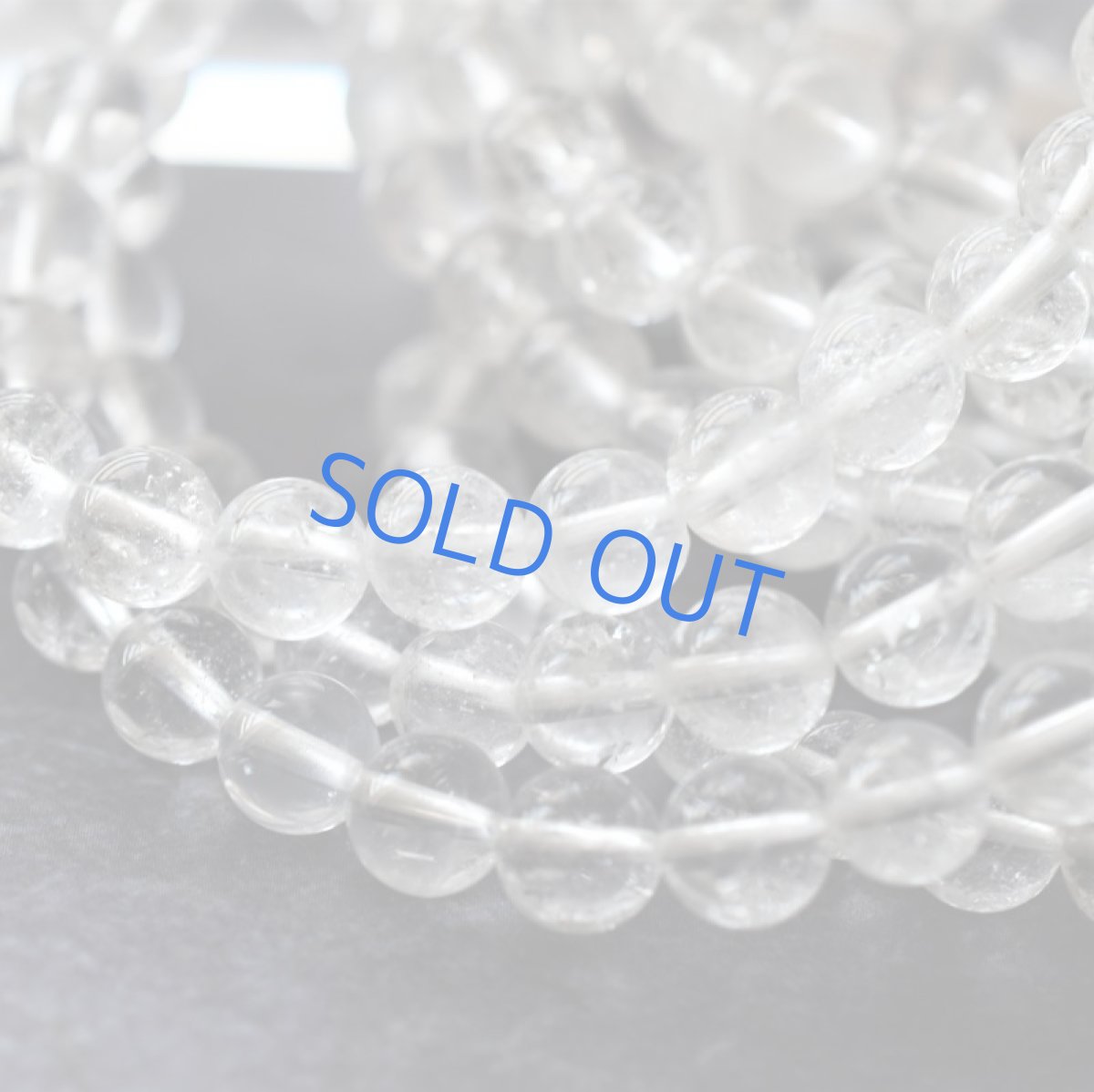 画像5: 日々のお守りに♪【残り1・クリア】ヒマラヤ山脈　パールヴァティー渓谷産　マニカラン水晶ブレスレット  (5)