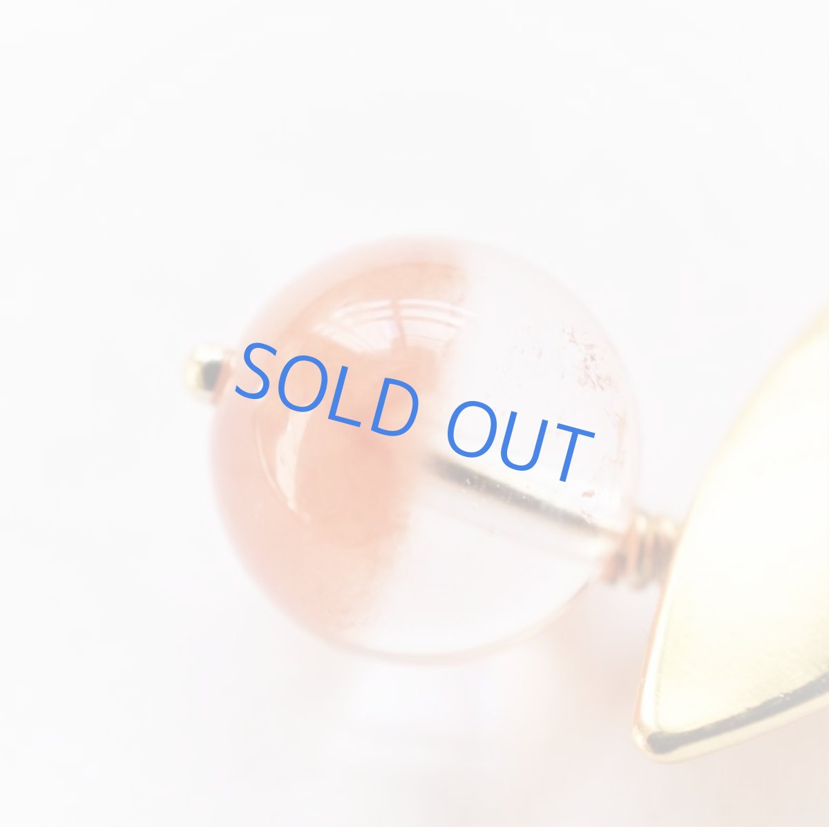 画像5: 【限定数のみ】バイカラー　ラビットファー　オレンジルチルクォーツ　サージカルステンレスフックピアス  (5)