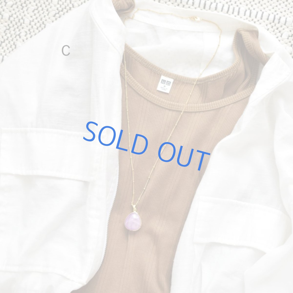 画像15: 初秋新作【残りAのみ】9月誕生石！超大粒　アフガニスタン産　クンツァイト　サージカルステンレスネックレス  (15)