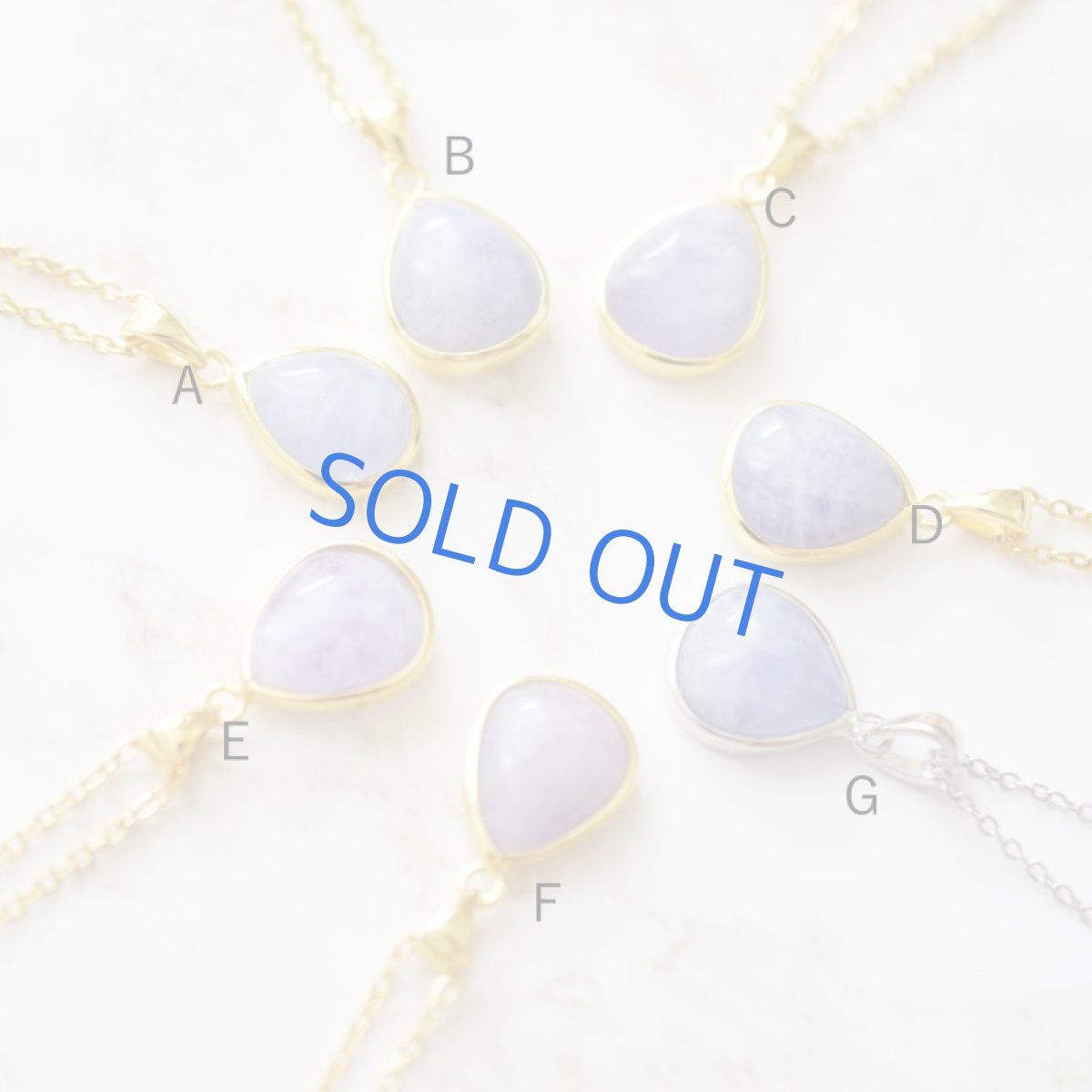 画像2: 【残りGのみ】希少石！　パキスタン産　ハックマナイト　ペンダント　サージカルステンレス50cmネックレス  (2)