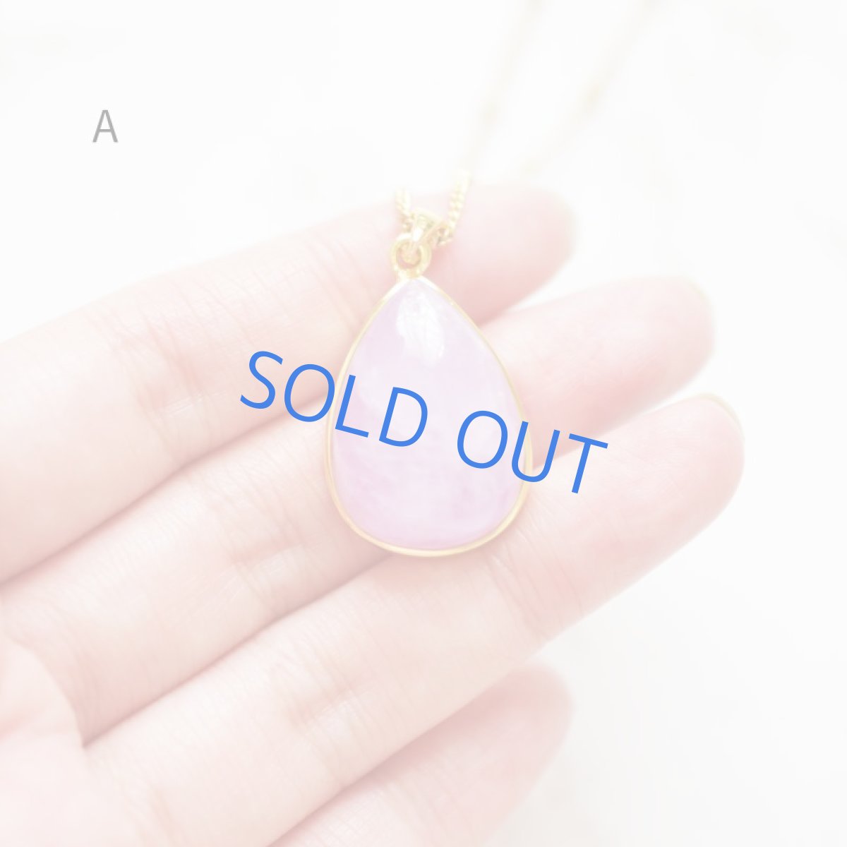 画像6: 初秋新作【残りAのみ】9月誕生石！超大粒　アフガニスタン産　クンツァイト　サージカルステンレスネックレス  (6)