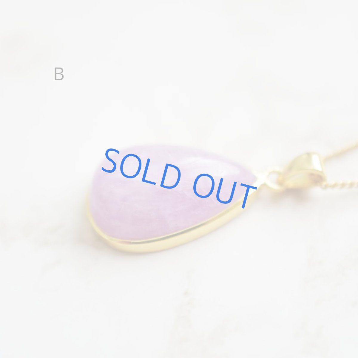 画像9: 初秋新作【残りAのみ】9月誕生石！超大粒　アフガニスタン産　クンツァイト　サージカルステンレスネックレス  (9)