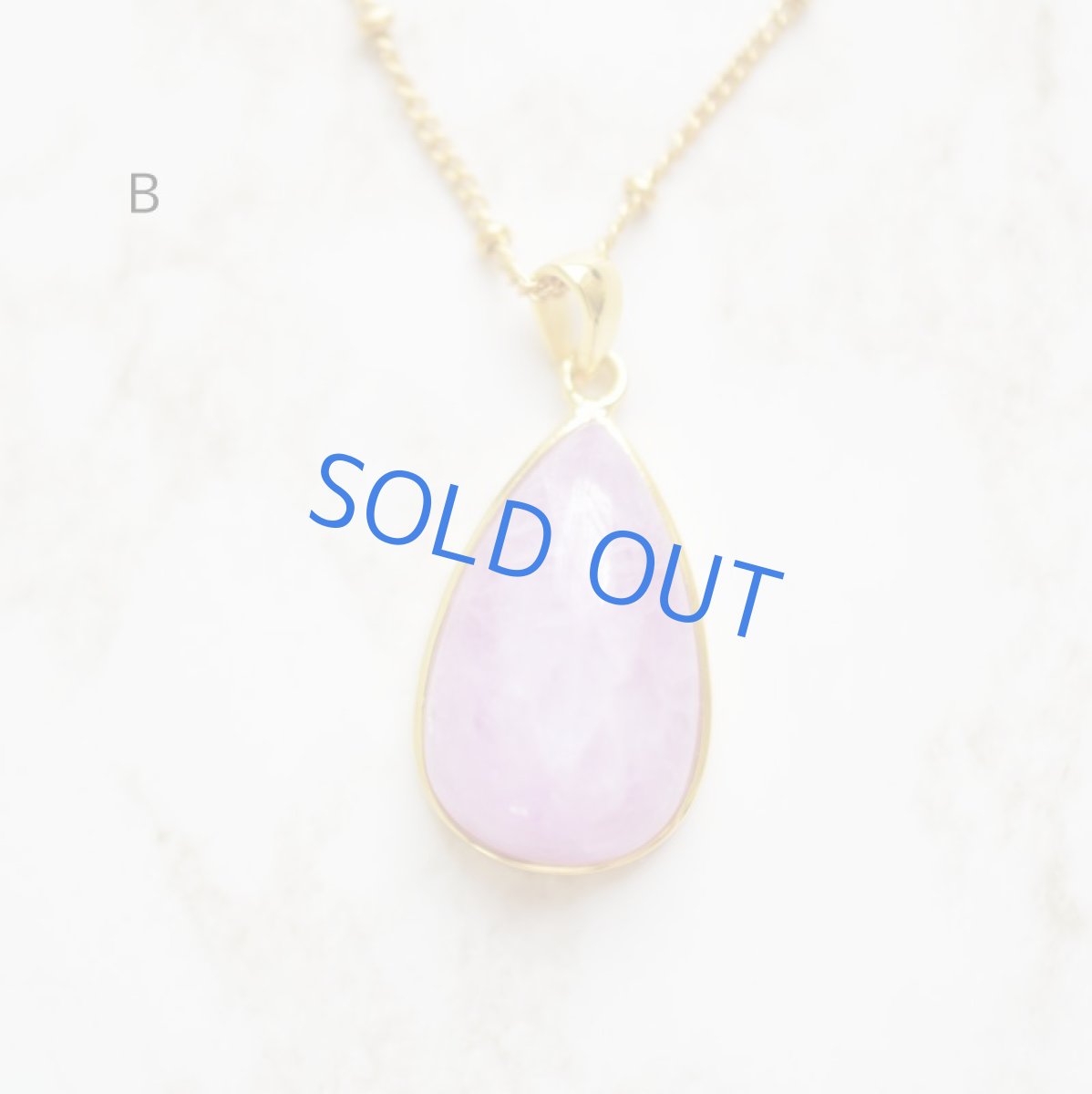 画像8: 初秋新作【残りAのみ】9月誕生石！超大粒　アフガニスタン産　クンツァイト　サージカルステンレスネックレス  (8)