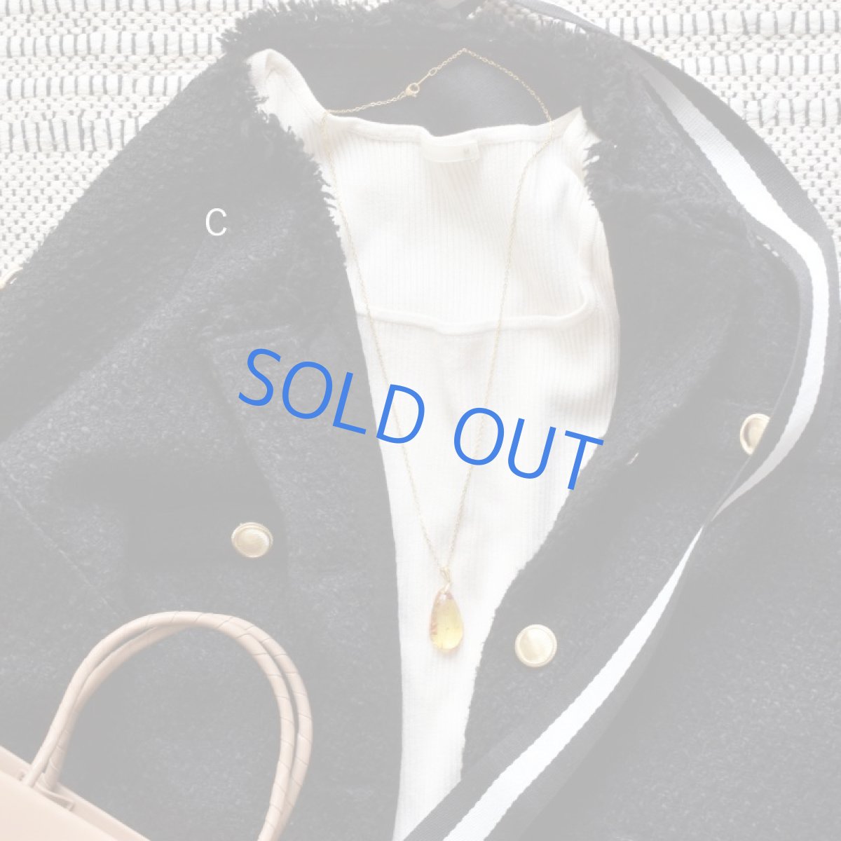 画像13: 【残りE】バルト海産　超大粒　クラック　アンバー(琥珀）　サージカルステンレスネックレス60cm  (13)