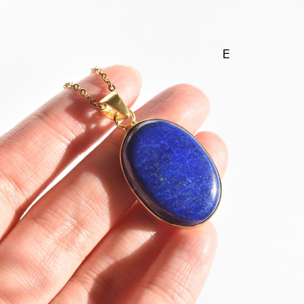 画像17: 冬の新作【一点もの・選べる】超大粒　夜空　ラピスラズリ　サージカルステンレスネックレス70cm  (17)