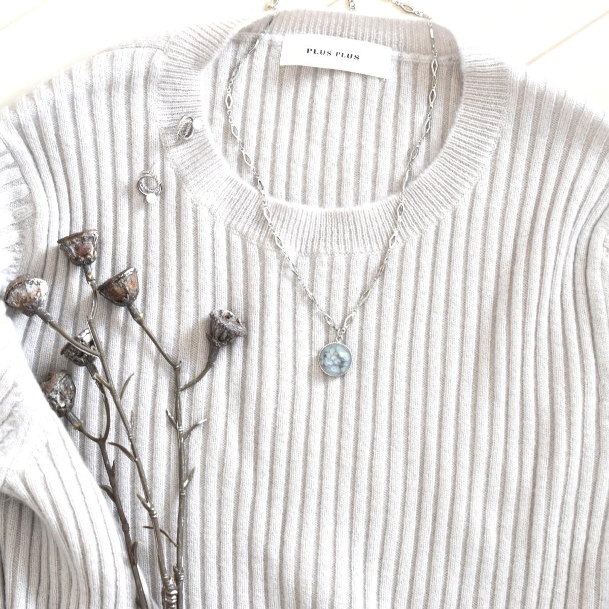 画像9: Creema特集掲載【残り13】2025年巳年！　ヘビ柄　ドラゴンズブレス　希少大粒　vintage　グレー　チェコガラス　ネックレス (9)