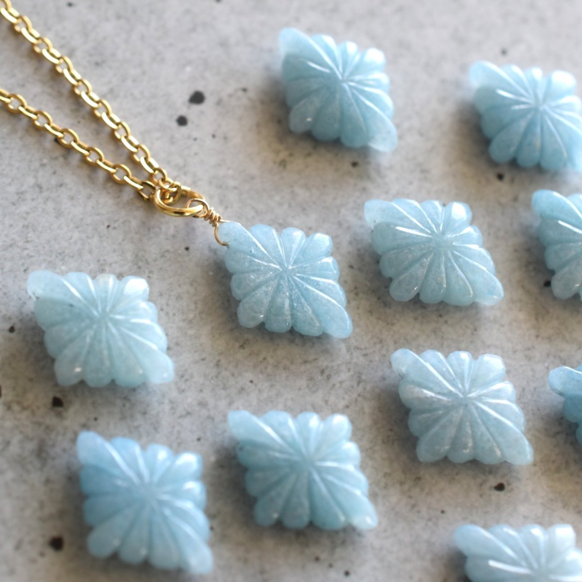 画像6: Creema特集掲載【残り35】希少! AAA トロレアイト ローゼンジカット 一粒 サージカルステンレスネックレス40cm  (6)