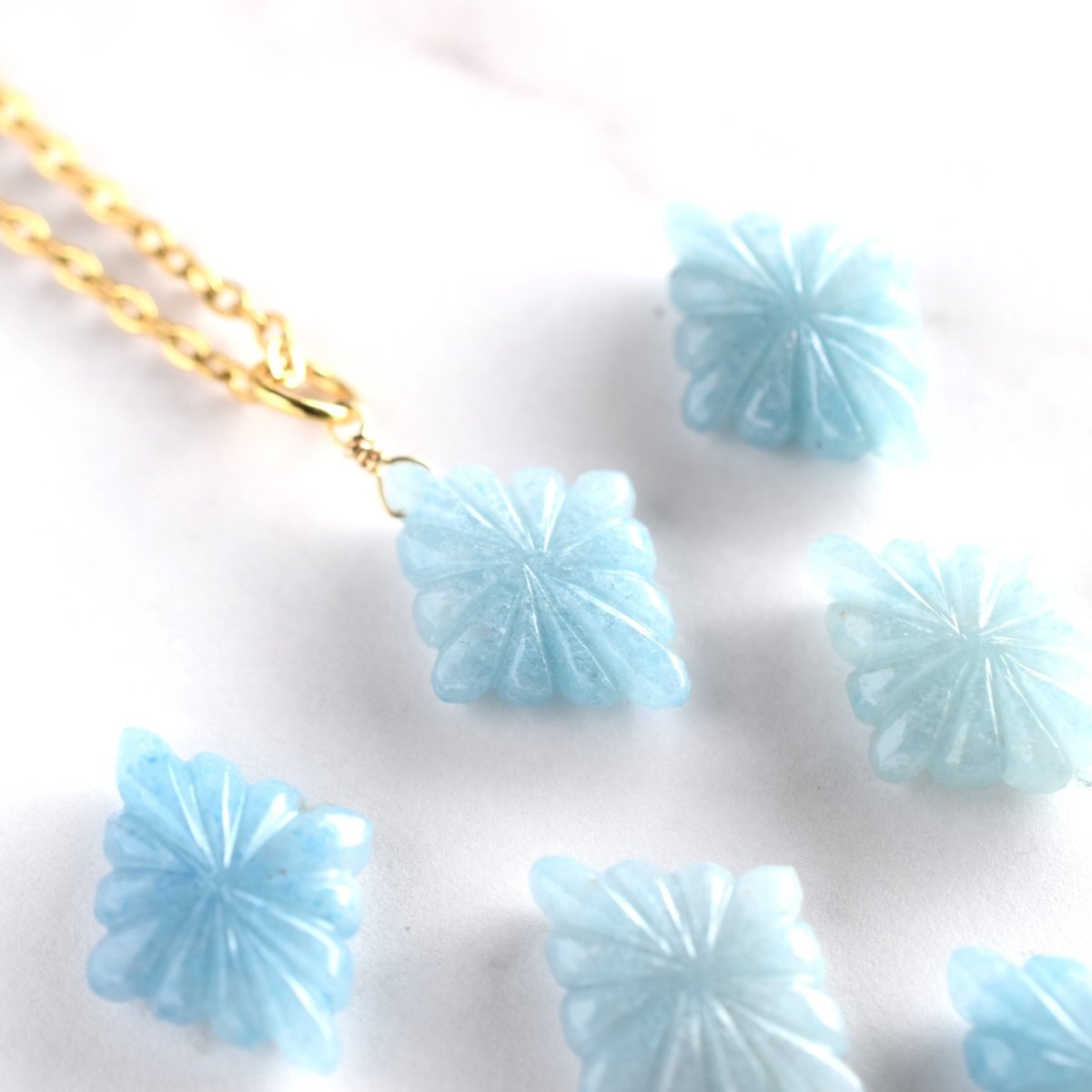 画像4: Creema特集掲載【残り35】希少! AAA トロレアイト ローゼンジカット 一粒 サージカルステンレスネックレス40cm  (4)