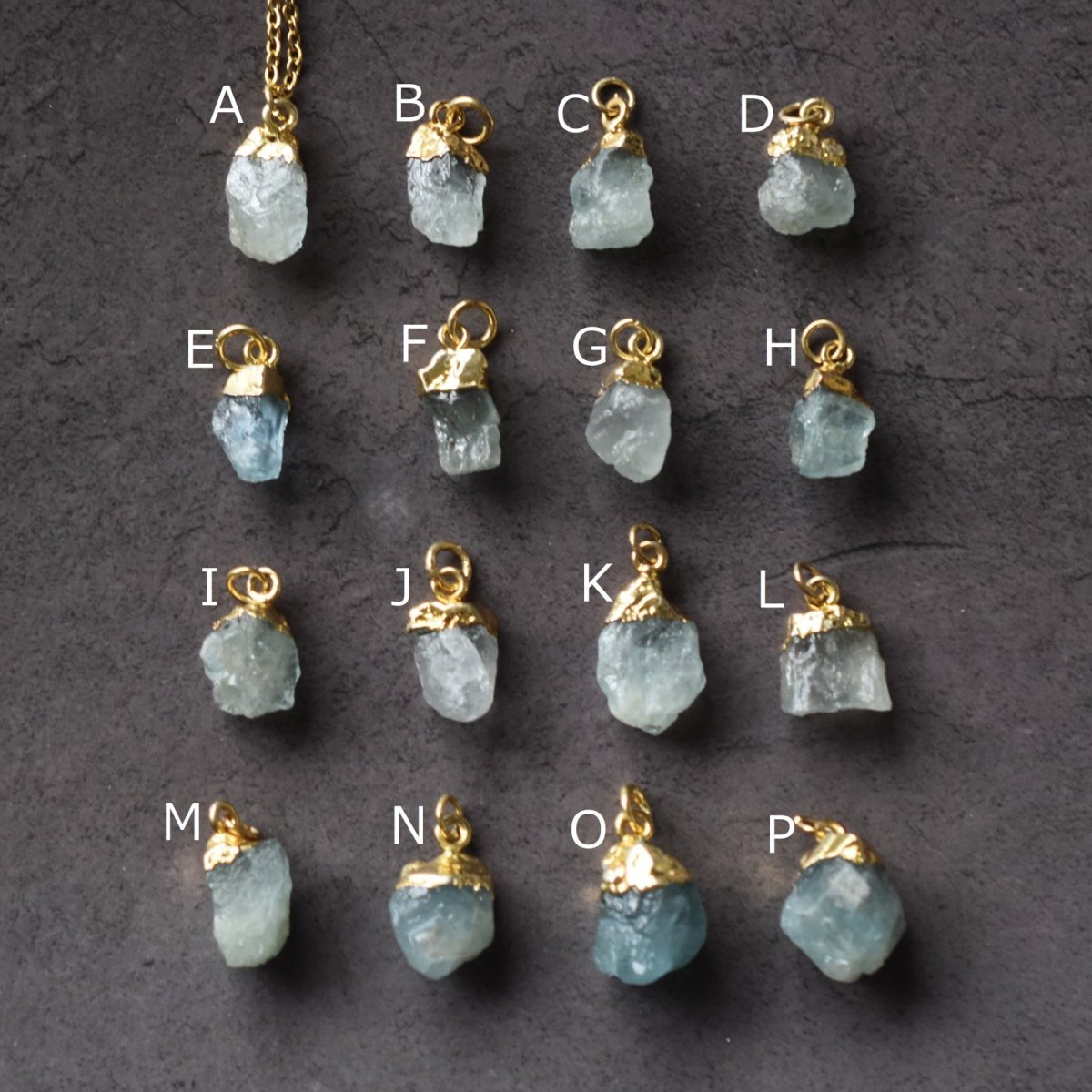 画像6: Creema特集掲載【選べる】原石　アクアマリン　天然ピンクコーラル&淡水パール付き　サージカルステンレス　40cmネックレス  (6)