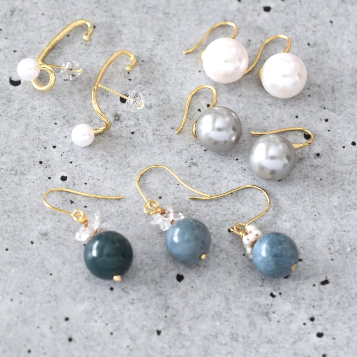 画像6: 春の新作【イヤリングへの変更可】希少！　グアテマラ産　マンサーノ翡翠　サージカルステンレスフックピアス　  (6)