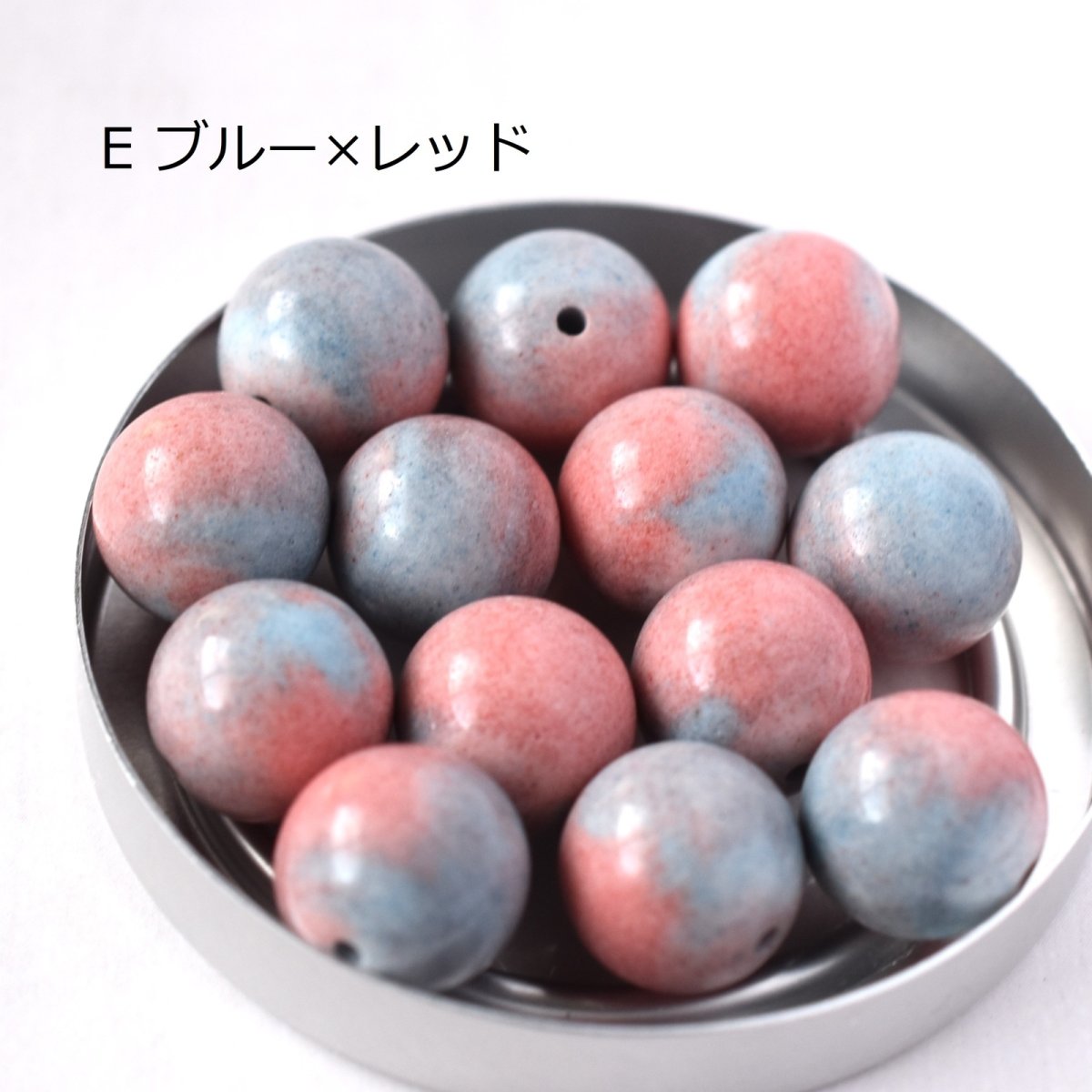 画像17: 夏の新作【各限定数のみ】希少石！　マカロンカラー　アラシャンアゲート　サージカルステンレス40cmネックレス  (17)