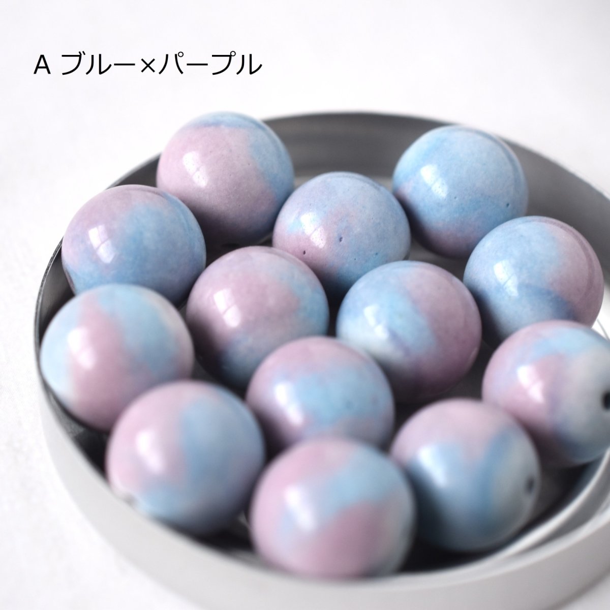 画像6: 夏の新作【各限定数のみ】希少石！　マカロンカラー　アラシャンアゲート　サージカルステンレスフックピアス  (6)