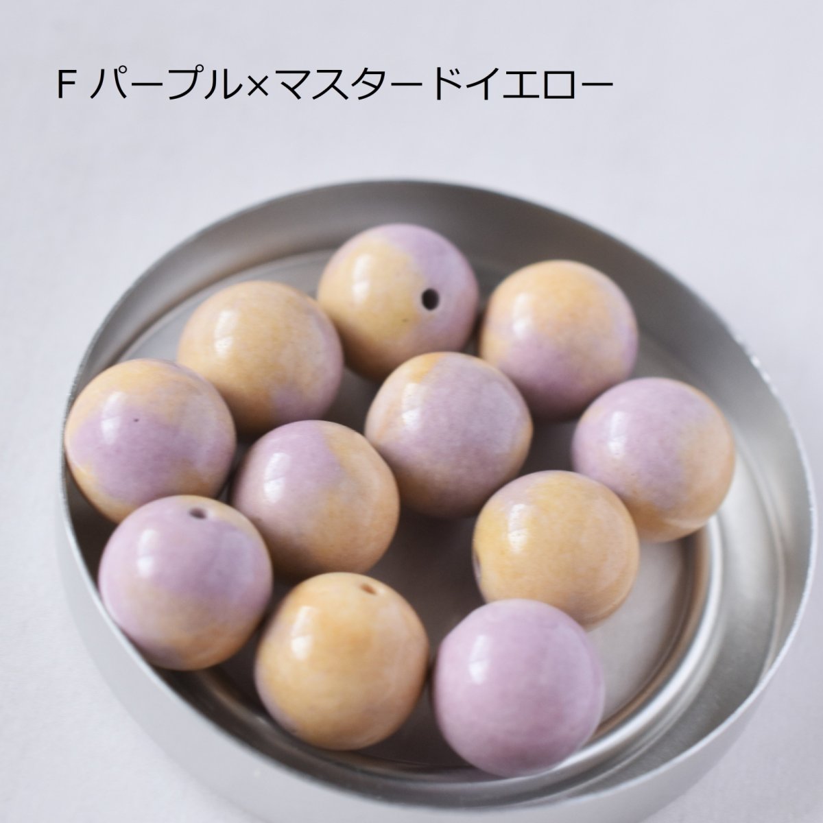 画像19: 夏の新作【各限定数のみ】希少石！　マカロンカラー　アラシャンアゲート　サージカルステンレス40cmネックレス  (19)