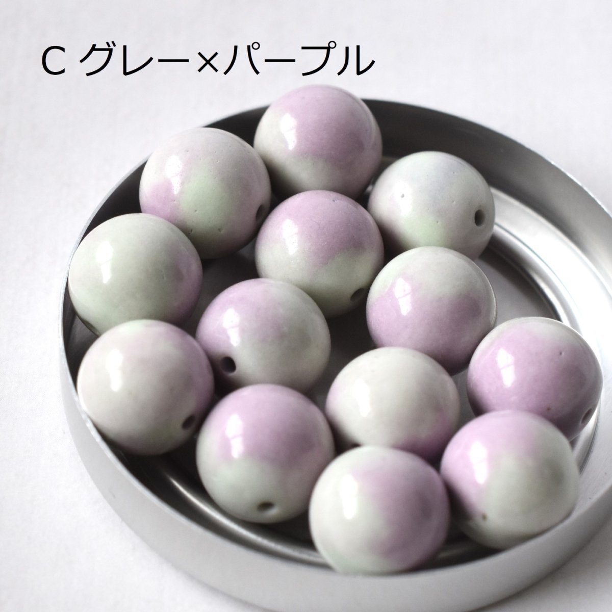 画像13: 夏の新作【各限定数のみ】希少石！　マカロンカラー　アラシャンアゲート　サージカルステンレス40cmネックレス  (13)