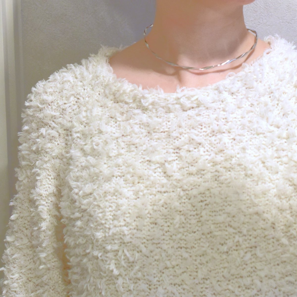 画像11: 夏の新作【汗のかく季節に！選べる】サージカルステンレス製　ツイスト　ネックバングル  (11)