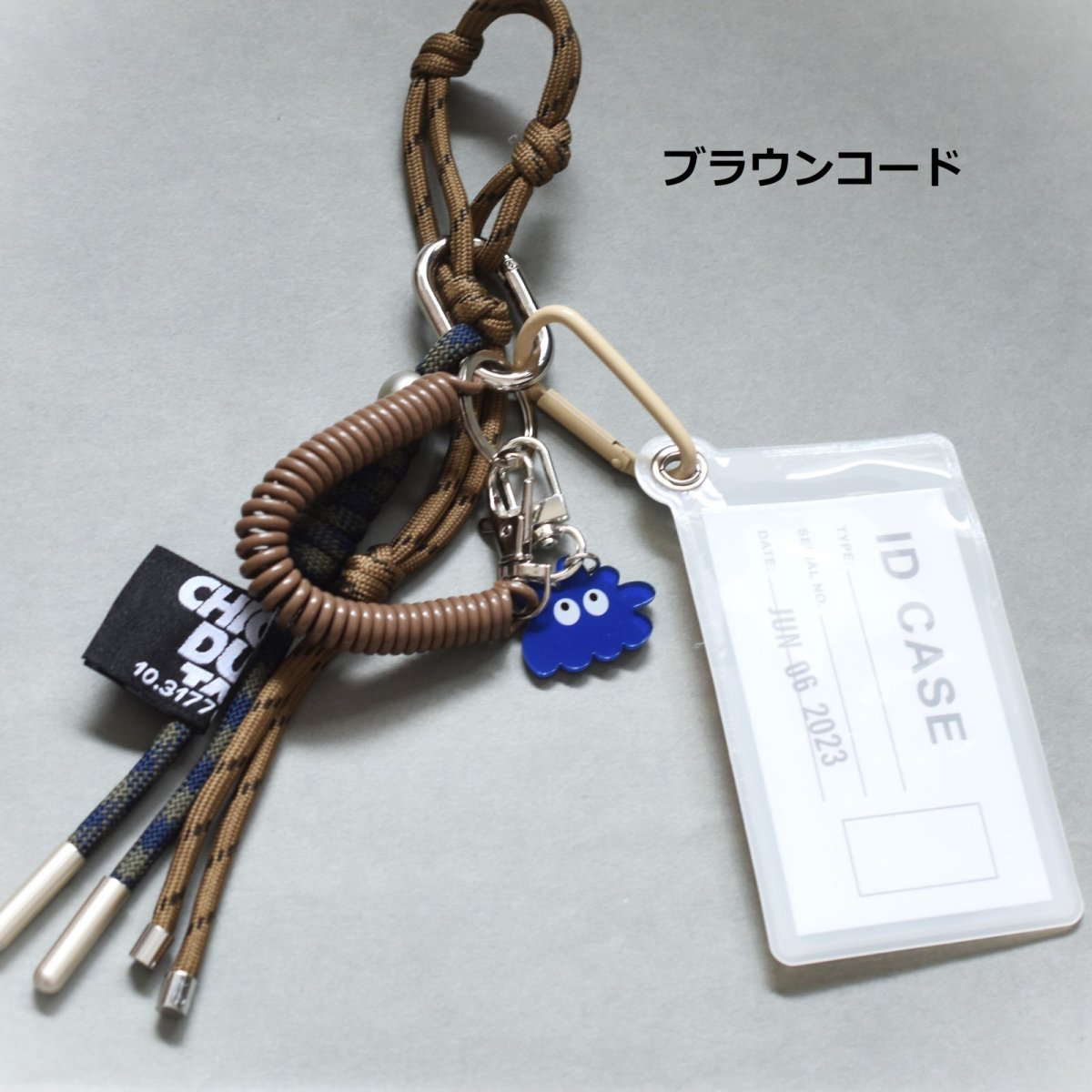 画像4: グリーンのみ【不思議な生き物】男女兼用！　クラシック　アクリルコード　カラビナ　バッグチャーム・カードホルダー  (4)