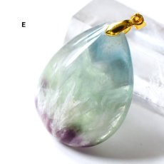 画像12: 今回のみ再入荷【各1点もの】天使の羽　希少石　超大粒　フェザーインフローライト　ネックレス（革コード）約85cm  (12)