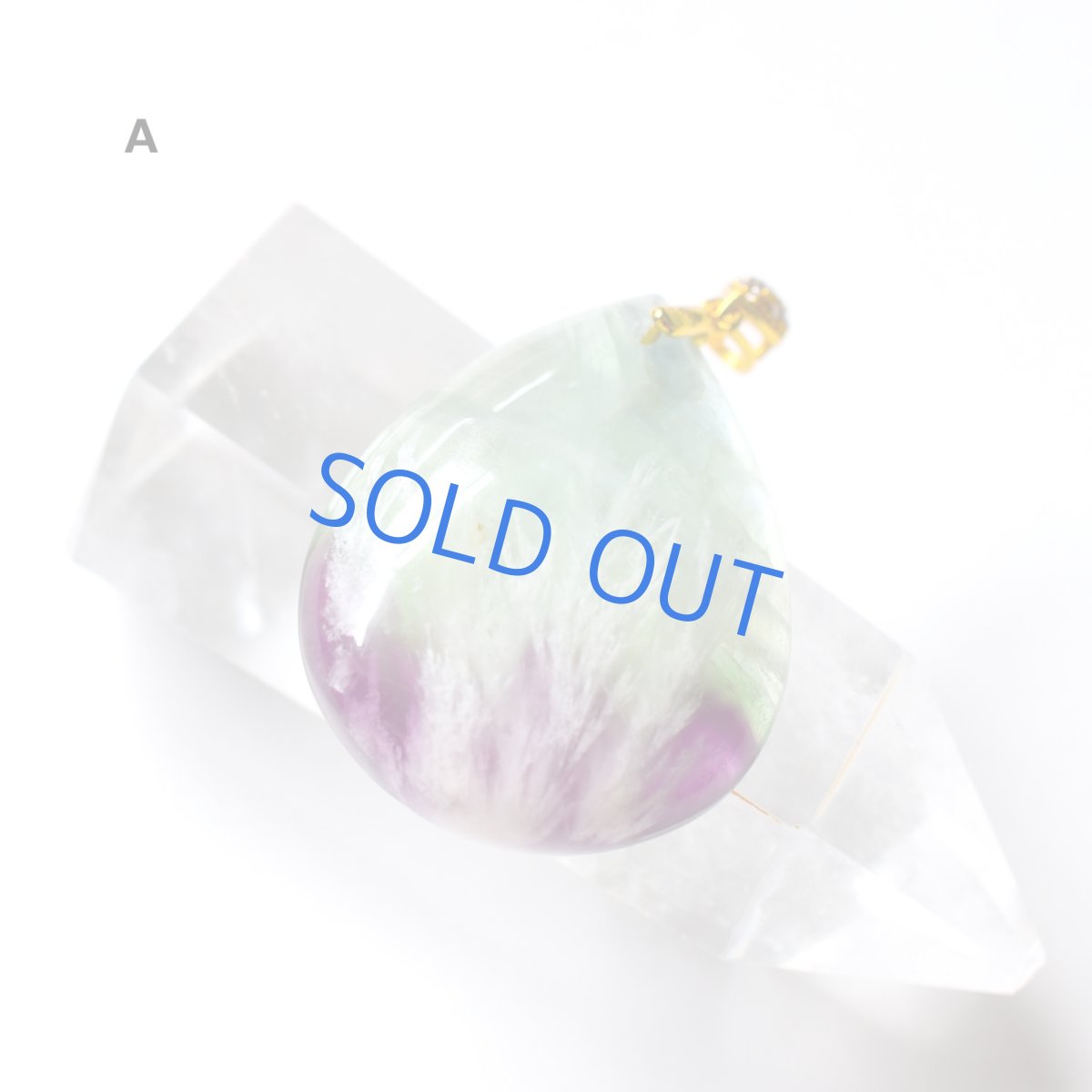 画像7: 今回のみ再入荷【残りF】天使の羽 希少石 超大粒 フェザーインフローライト ネックレス(革コード)約85cm  (7)