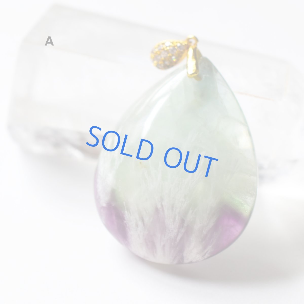 画像4: 今回のみ再入荷【残りF】天使の羽 希少石 超大粒 フェザーインフローライト ネックレス(革コード)約85cm  (4)