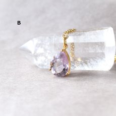画像7: 夏の新作【各1点もの】超大粒　宝石用ルース　ピンクアメジスト　一粒ペンダント　ネックレス（サージカルステンレス）40cm  (7)