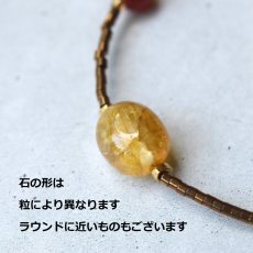 画像2: 夏の新作【汗をかく季節に♪】レッドアゲート　2連　ショートネックレス　サージカルステンレス金具  (2)