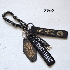 画像3: 新作入荷【限定・選べる】男女兼用！クラシックカラー　コード×アクリル　カラビナ　バッグチャーム  (3)