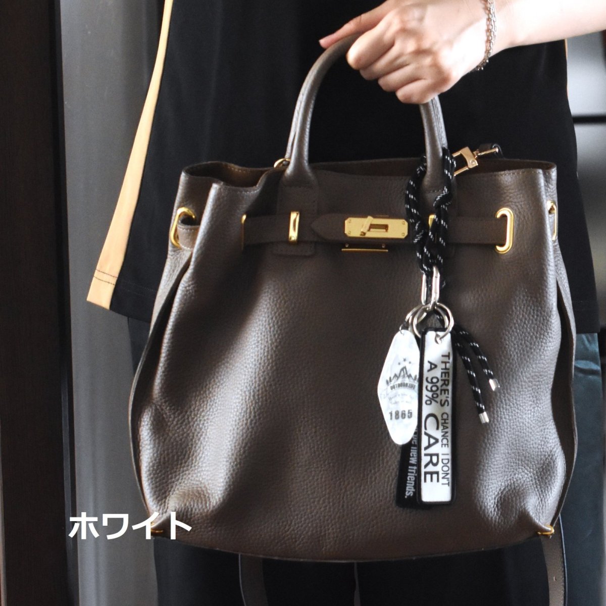 画像21: 人気柄追加！【限定・選べる】男女兼用！クラシックカラー　コード×アクリル　カラビナ　バッグチャーム  (21)