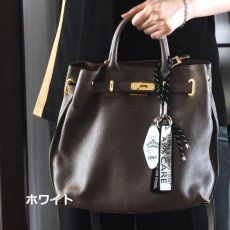画像19: 新作入荷【限定・選べる】男女兼用！クラシックカラー　コード×アクリル　カラビナ　バッグチャーム  (19)
