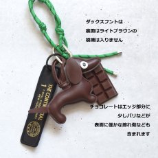 画像4: 夏の新作【限定】ダックスフント　チョコレート　グリーン　ハンドストラップ・スマホホルダー・バッグチャーム  (4)