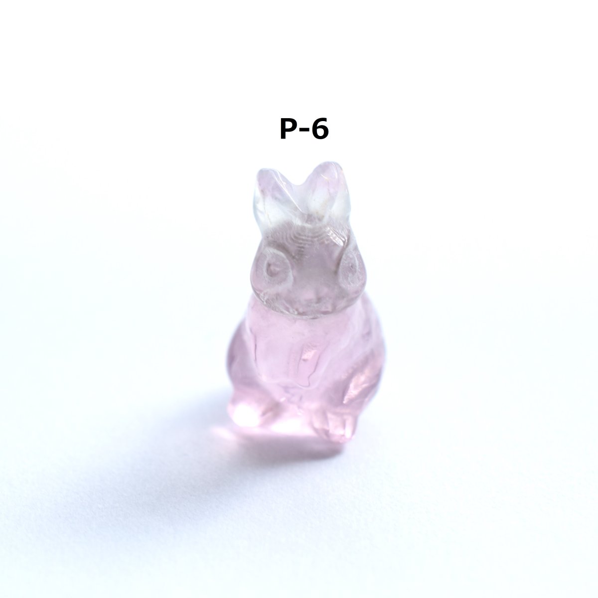 画像7: SALE【各限定１・選べる】マルチカラー　小さなうさぎ　カービング　フローライト　ステンレスネックレス50cm (7)