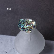 画像13: 秋の新作【1点もの・選べる・SSサイズ】ニュージーランド産　パウア貝　ポニーフック（ヘアゴム用）  (13)