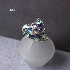 画像10: 秋の新作【1点もの・選べる・SSサイズ】ニュージーランド産　パウア貝　ポニーフック（ヘアゴム用）  (10)