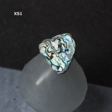 画像6: 秋の新作【1点もの・選べる・XSサイズ】ニュージーランド産　パウア貝　ポニーフック（ヘアゴム用）  (6)